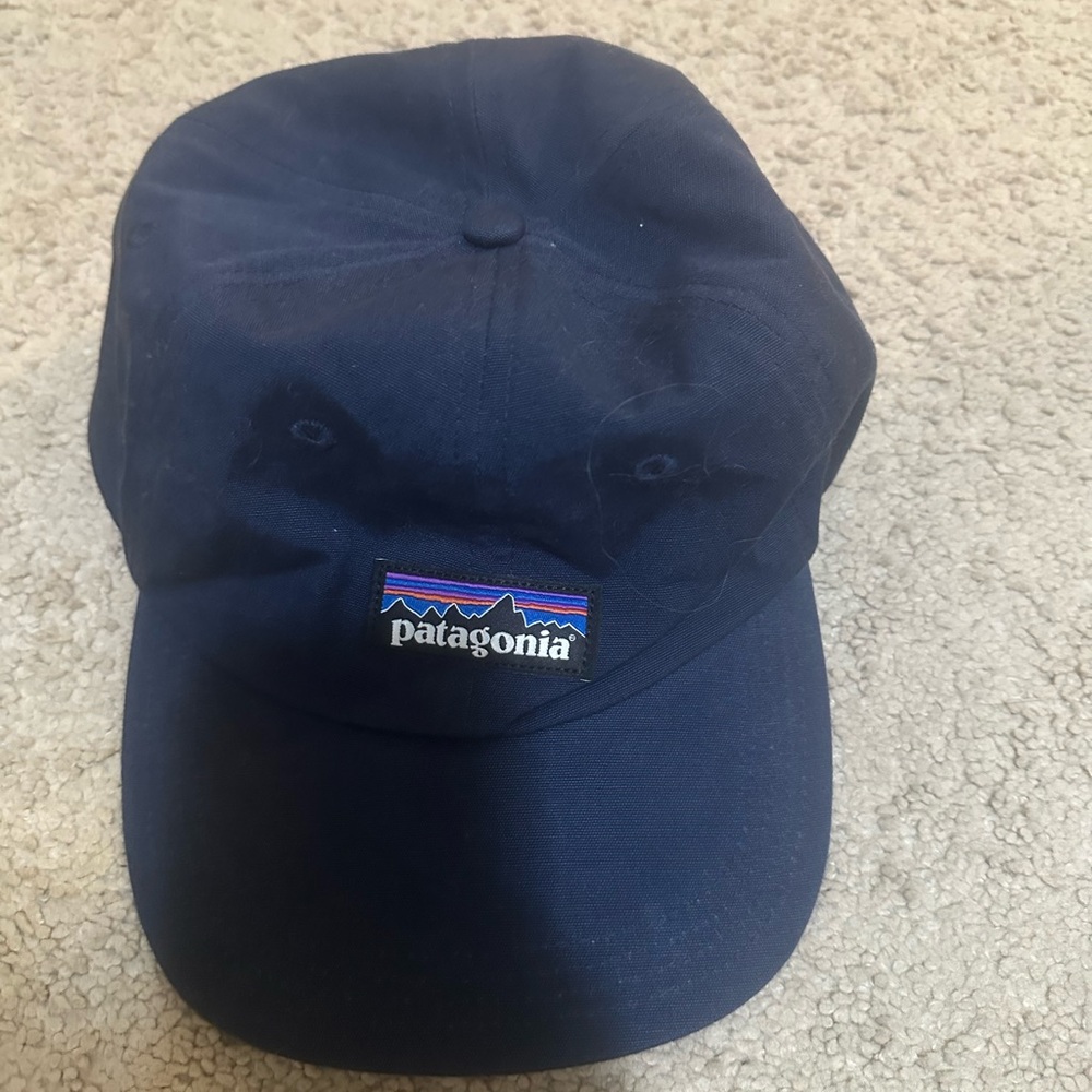Patagonia Deep Blue Organic Cotton Cap